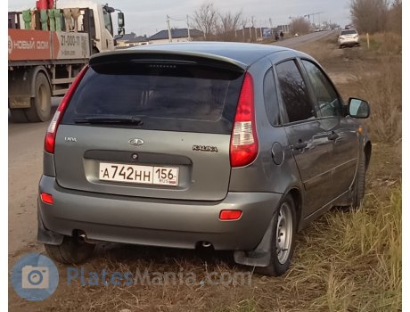 а742нн156, Lada (VAZ) 1119 Kalina