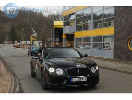 BN BB 808, Bentley Continental