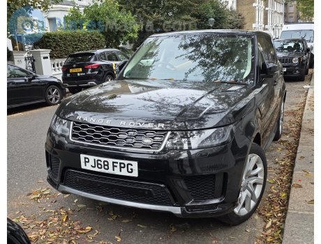 PJ68 FPG, Land Rover Range Rover Sport