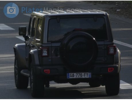 GA-776-FY, Jeep Wrangler