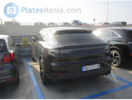 ŠA 211-JU, Porsche Cayenne