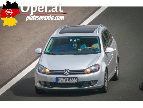 M TA 8383, Volkswagen Golf