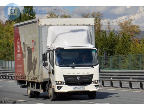 н733нв193, KamAZ 4308