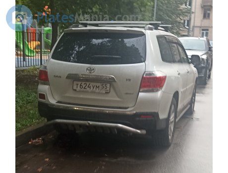 т624ум55, Toyota Highlander