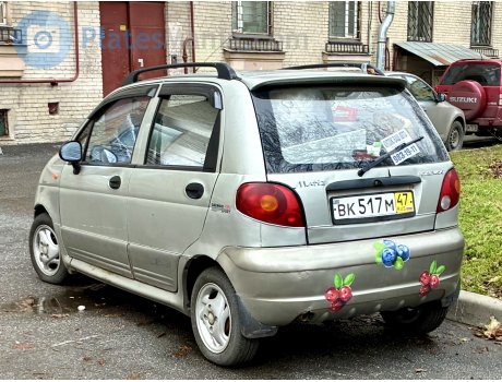 вк 517 м 47, Daewoo Matiz
