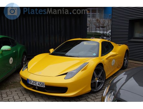 RP FE 458, Ferrari 458