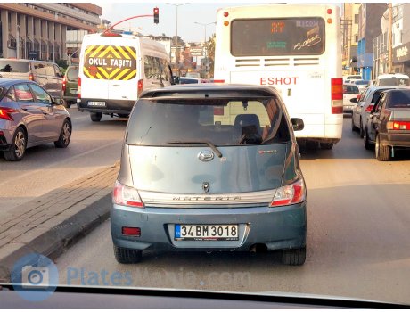 34 BM 3018, Daihatsu Materia