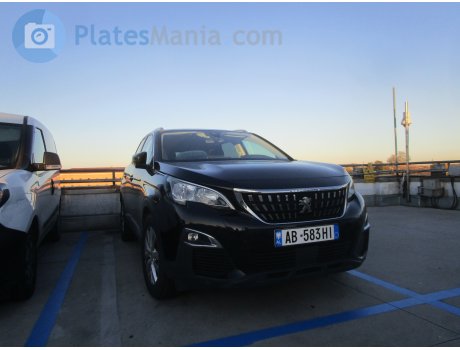 AB 583 HI, Peugeot 3008