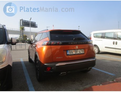 BA BF478, Peugeot 2008