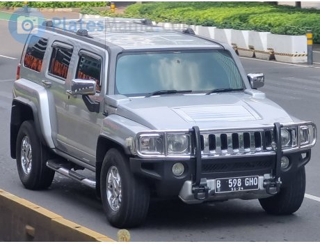 B 598 GHO, HUMMER H3