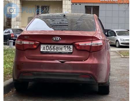 а066вн116, Kia Rio
