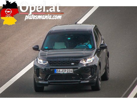 BA EP 234, Land Rover Discovery Sport