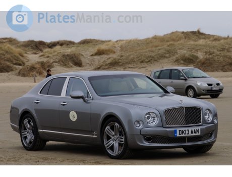 DK13 AAN, Bentley Mulsanne