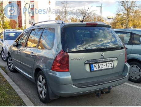 KAD-172, Peugeot 307