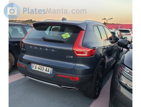 FA-403-AA, Volvo XC40 / EX40