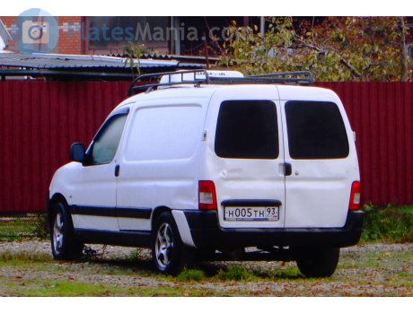 н005тн93, Peugeot Partner