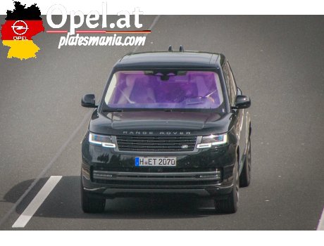 H ET 2070, Land Rover Range Rover