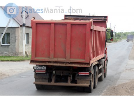 е313нк763, KamAZ 6520