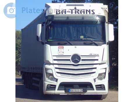 KA 023-ZN, Mercedes-Benz Actros
