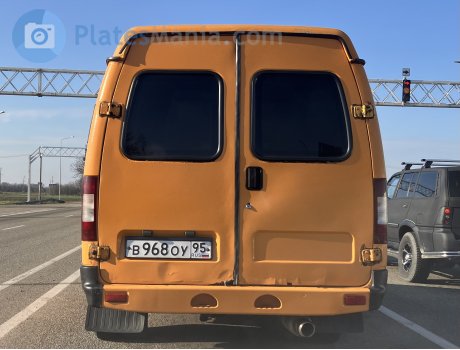 в968оу95, GAZ 3221 ГАЗель