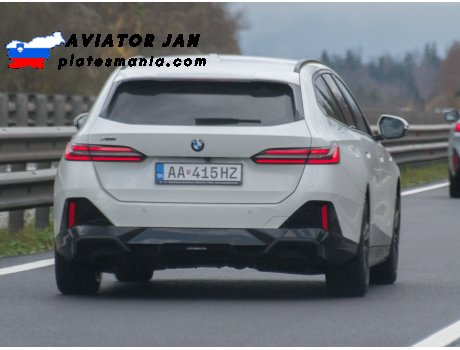 AA 415HZ, BMW 5 Series