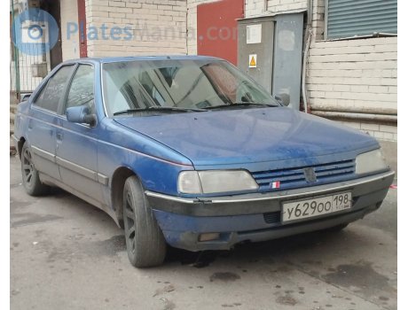 у629оо198, Peugeot 405