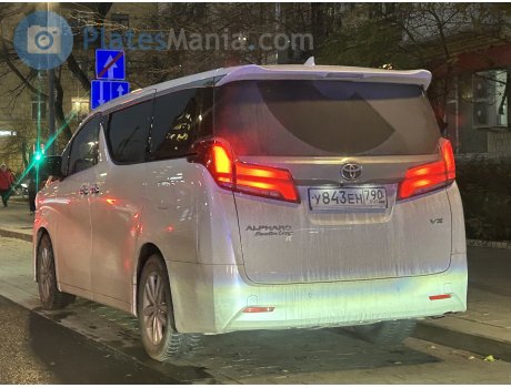 у843ен790, Toyota Alphard