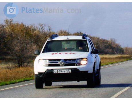 с849ур123, Renault Duster