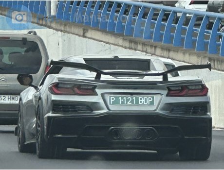 P 1121 BDP, Chevrolet Corvette