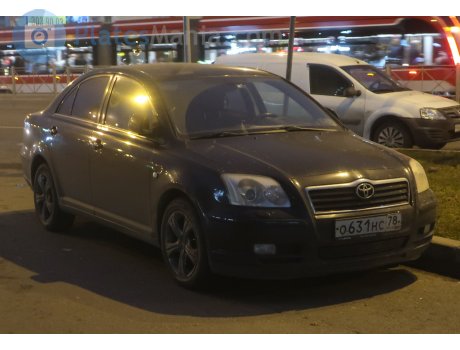 о631нс78, Toyota Avensis