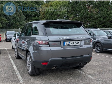 WI RK 666, Land Rover Range Rover Sport