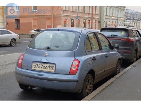 о757хо198, Nissan Micra