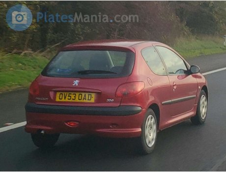 OV53 OAD, Peugeot 206