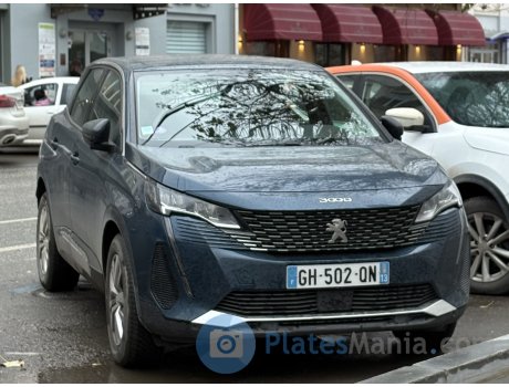 GH-502-QN, Peugeot 3008
