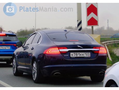 к781кк123, Jaguar XF