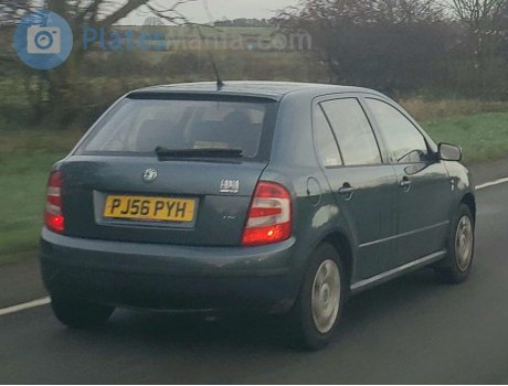 PJ56 PYH, Skoda Fabia