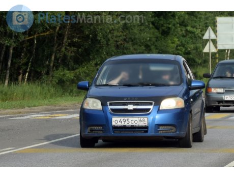 о495со68, Chevrolet Aveo