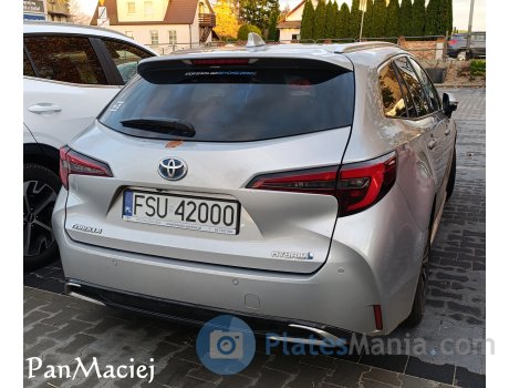 FSU 42000, Toyota Corolla