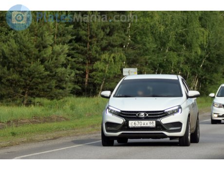 с670ах68, Lada (VAZ) Vesta