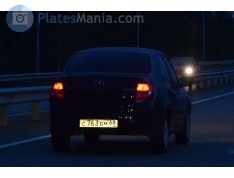 с763ем68, Lada (VAZ) 2190 Granta