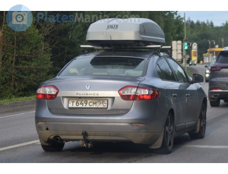 т649см58, Renault Fluence
