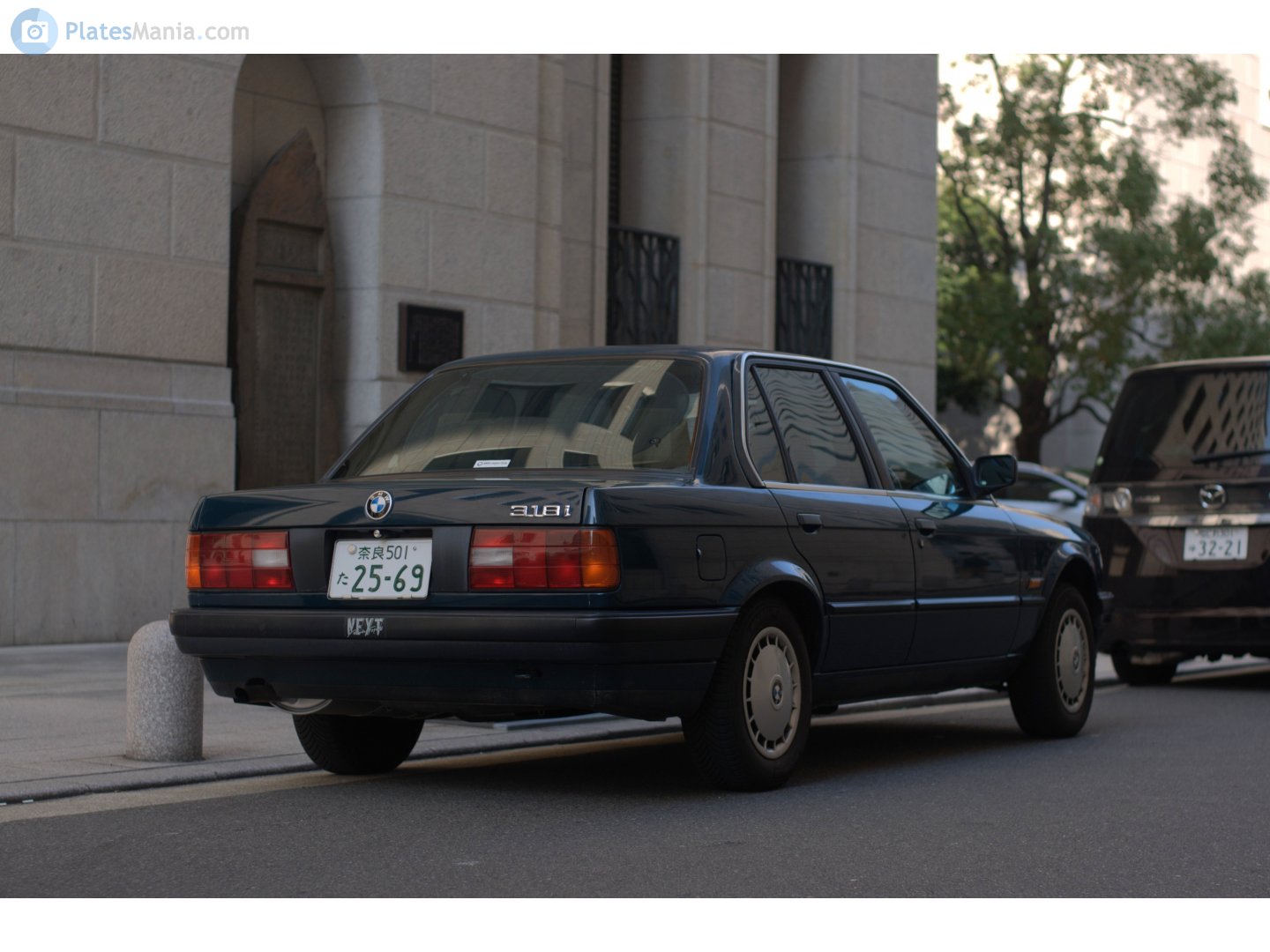 奈良 501 た 2569, BMW 3 Series 2nd gen Sedan (E30), 1983–1991