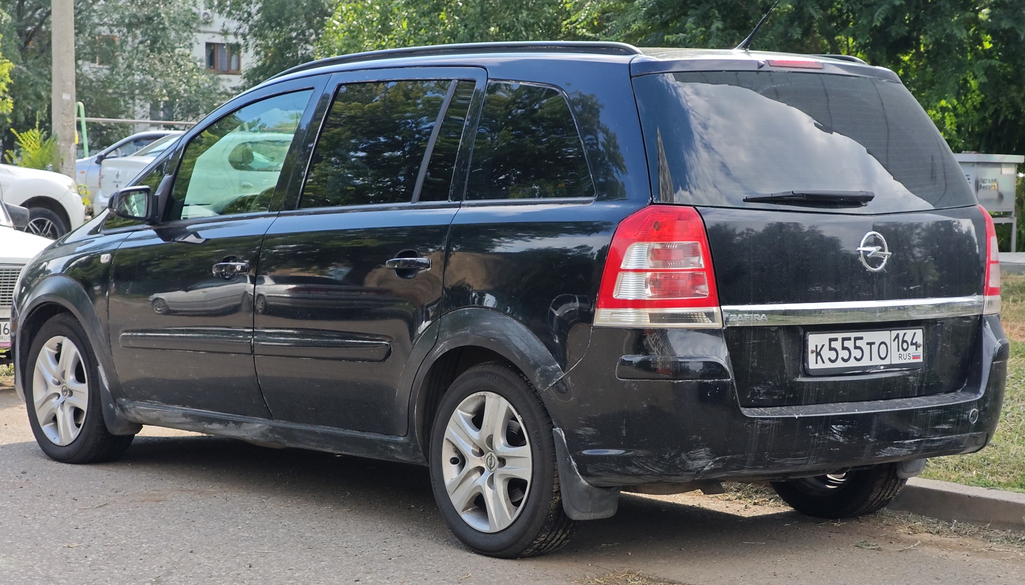 к 555 то 164, Opel Zafira 2nd gen (Family) (B; A05), 2005–2014