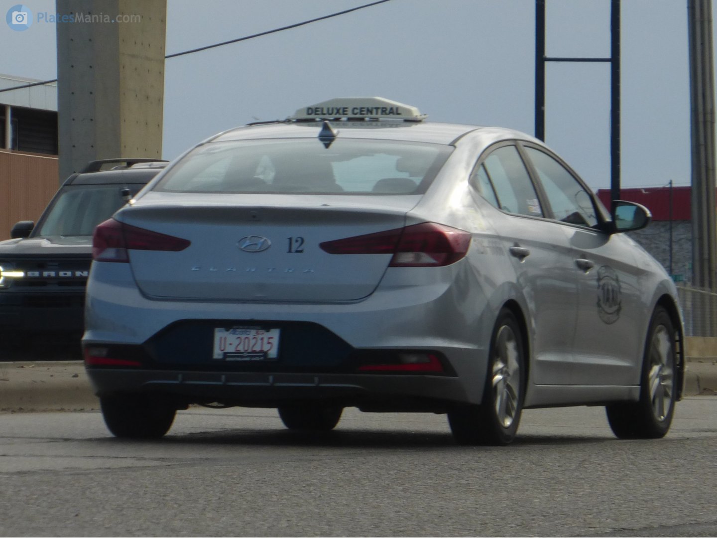 U-20215, Hyundai Elantra 6th gen Sedan (AD), facelift, 2018–2020