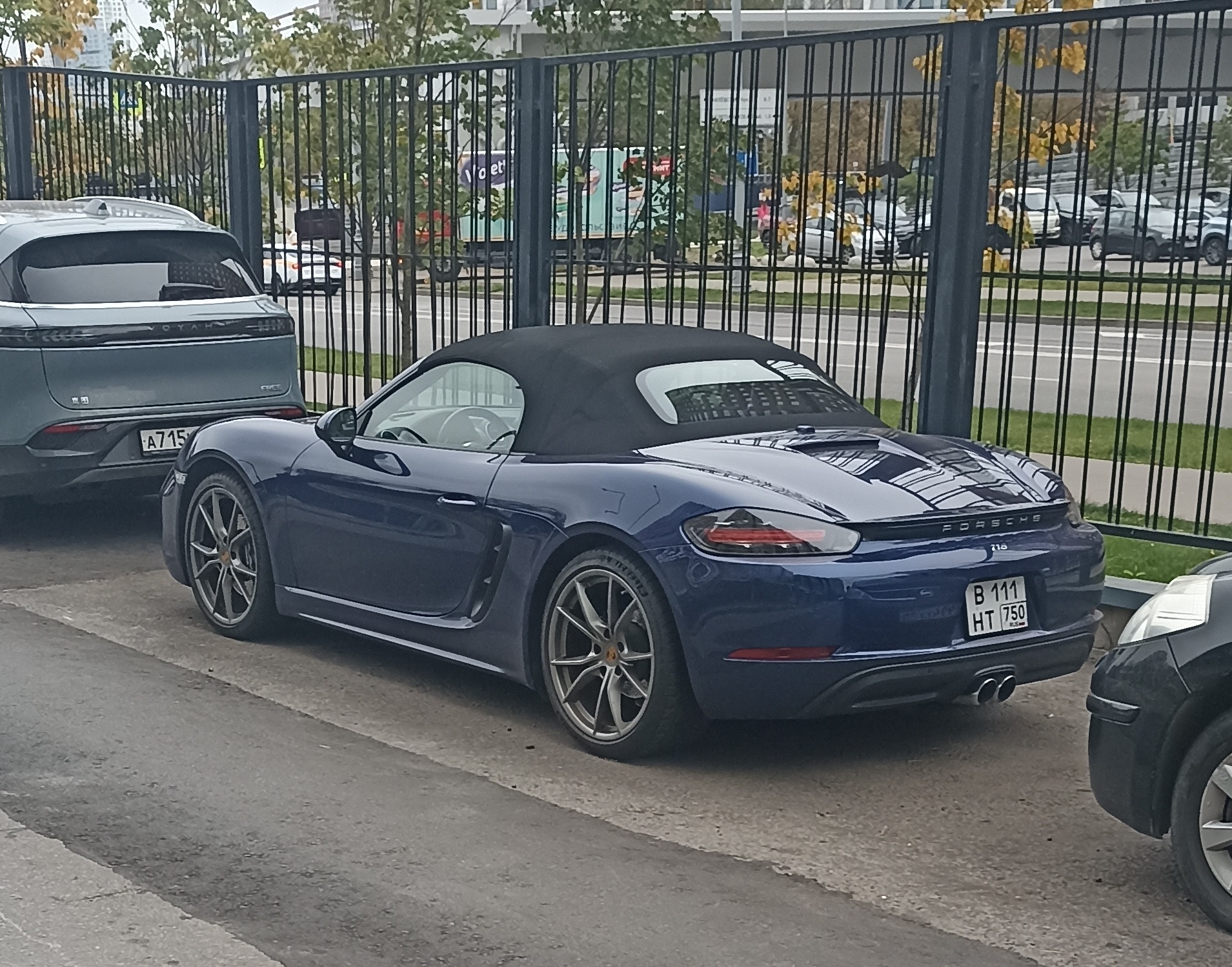 в 111 нт 750, Porsche Boxster 4th gen 718 Boxster (982), 2016–