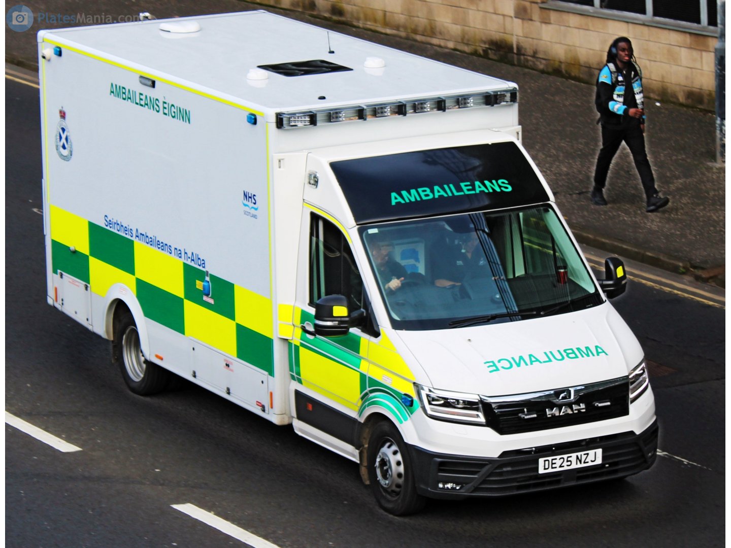 DE25NZJ, MAN TGE 1st gen Single Cab (UZ), 2017–