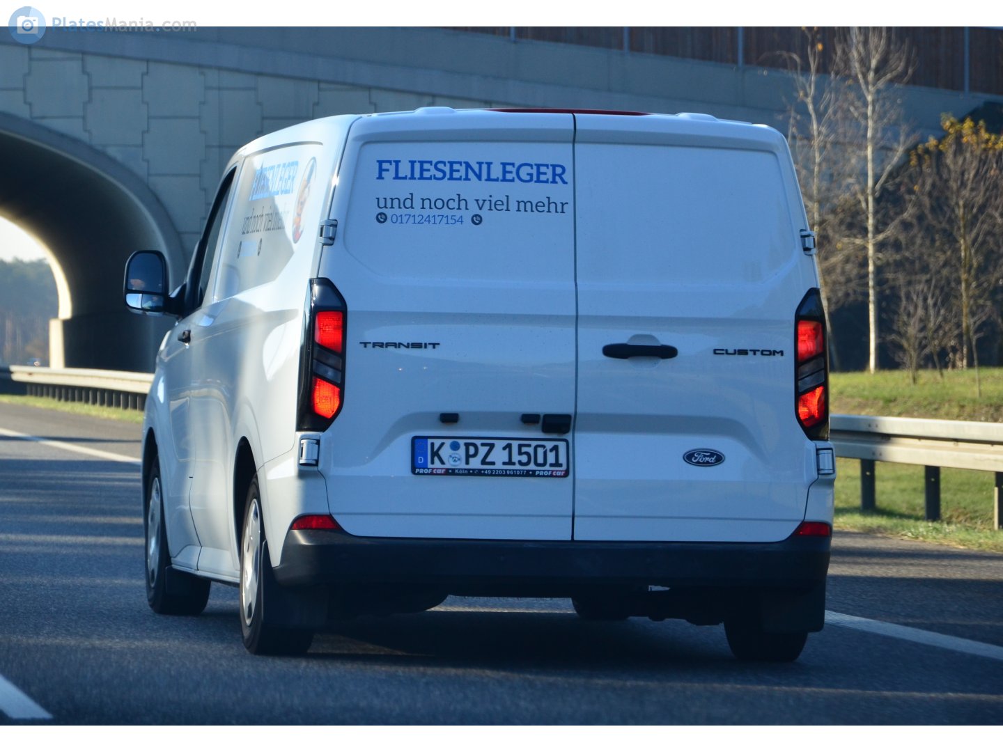 K PZ 1501, Ford Transit Custom 2nd gen (V710), 2023–