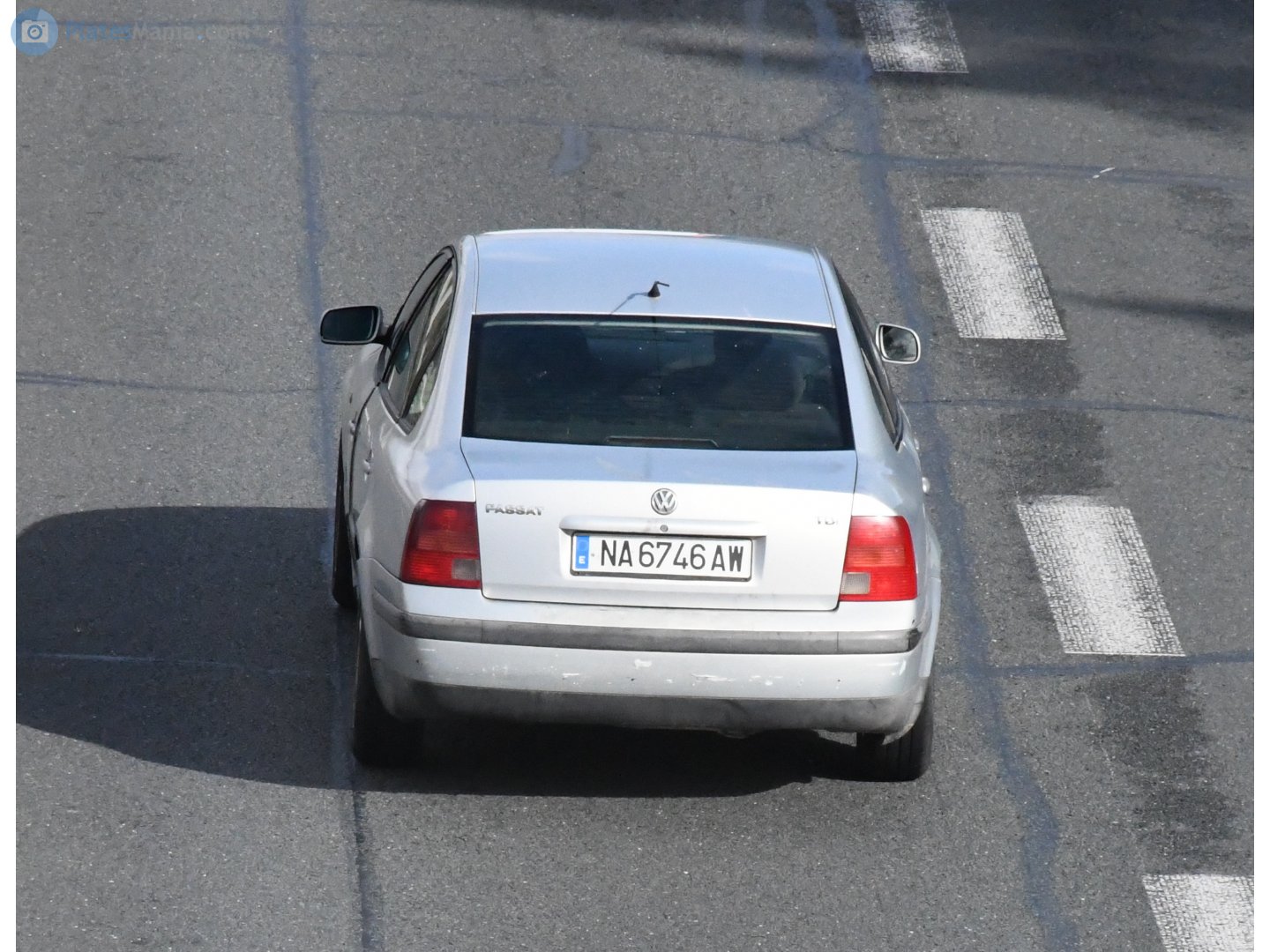 NA 6746 AW, Volkswagen Passat 5th gen Sedan (B5; 3B), 1996–2000