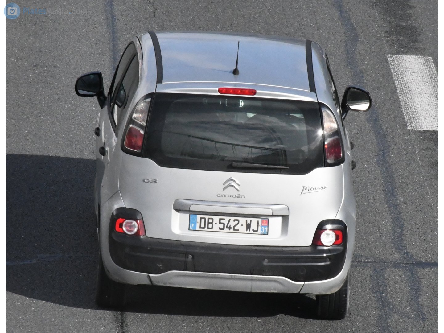 DB-542-WJ, Citroёn C3 Picasso 1st gen (A58; Global-market), 2009–2017