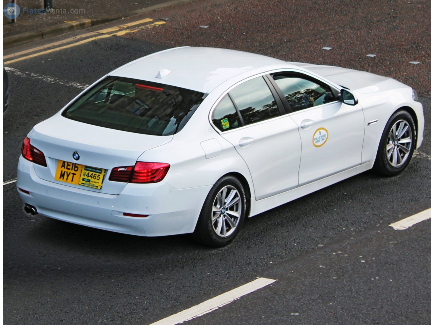 AE16MYT, BMW 5 Series 6th gen Sedan (F10/F18), 2010–2017